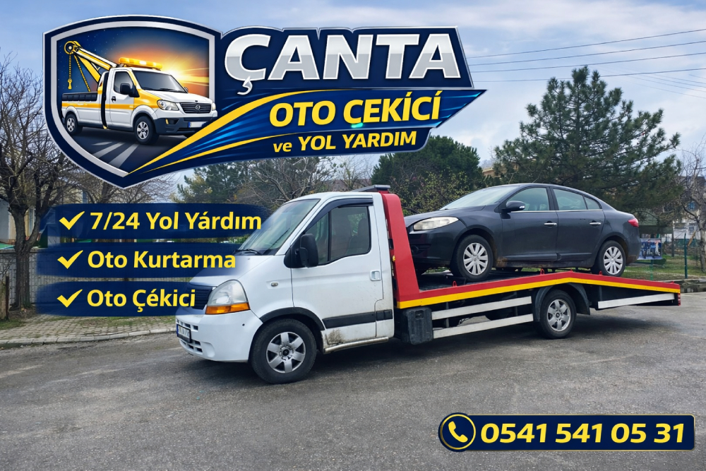 Çanta Silivri oto çekici hizmeti ve araç taşıma görseli