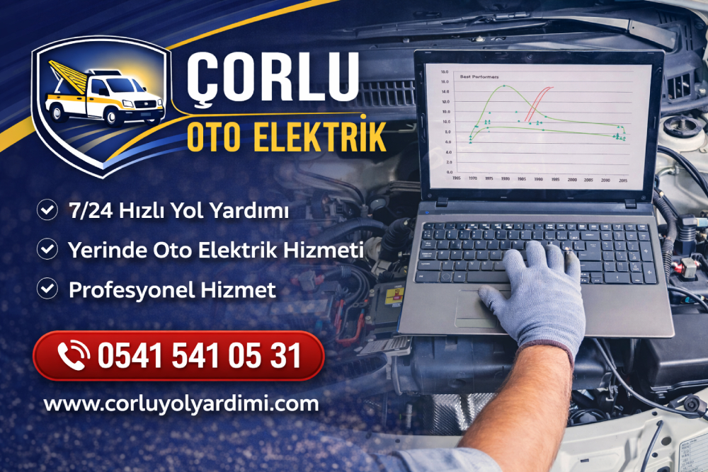 Çorlu oto elektrik hizmetleri kapsamında araçta bilgisayarlı arıza tespiti yapılması