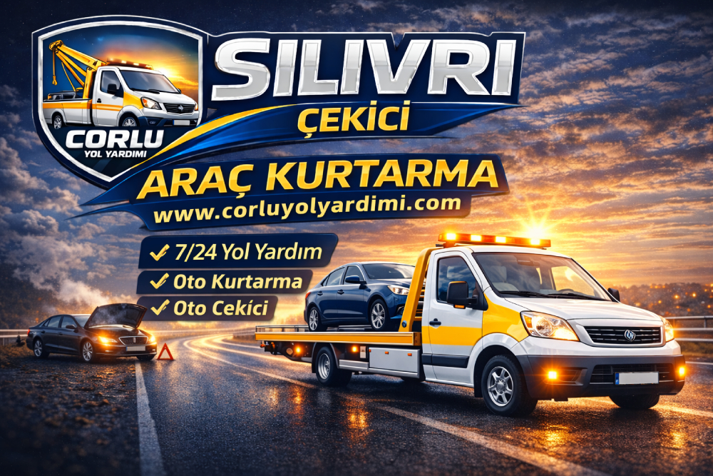 Silivri çekici ve oto yardım hizmeti ile 7/24 araç kurtarma ve yol yardım desteği