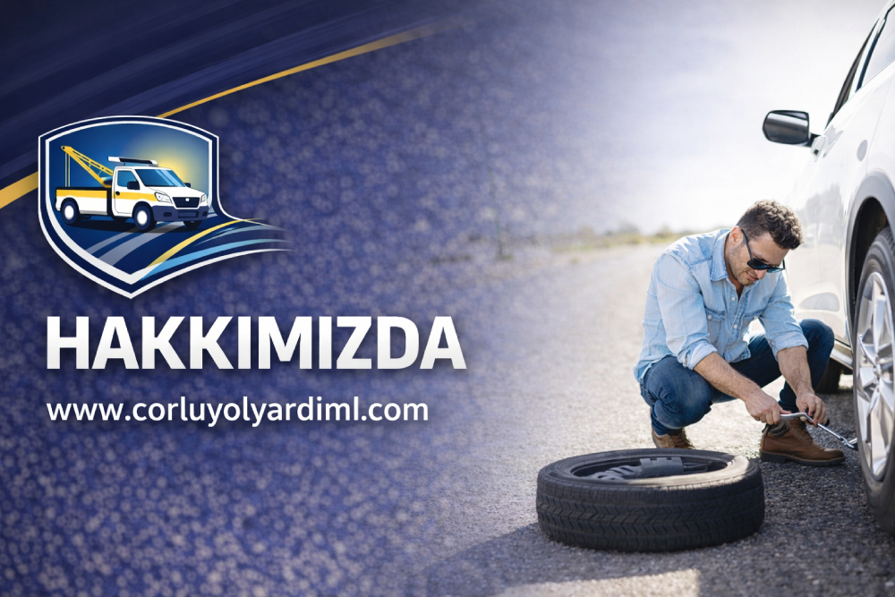Çorlu yol yardım firması hakkında bilgi veren tanıtım görseli
