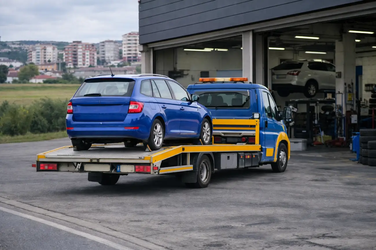 Çorlu Otogar oto çekici hizmeti Tekirdağ araç taşıma yol yardım çekici