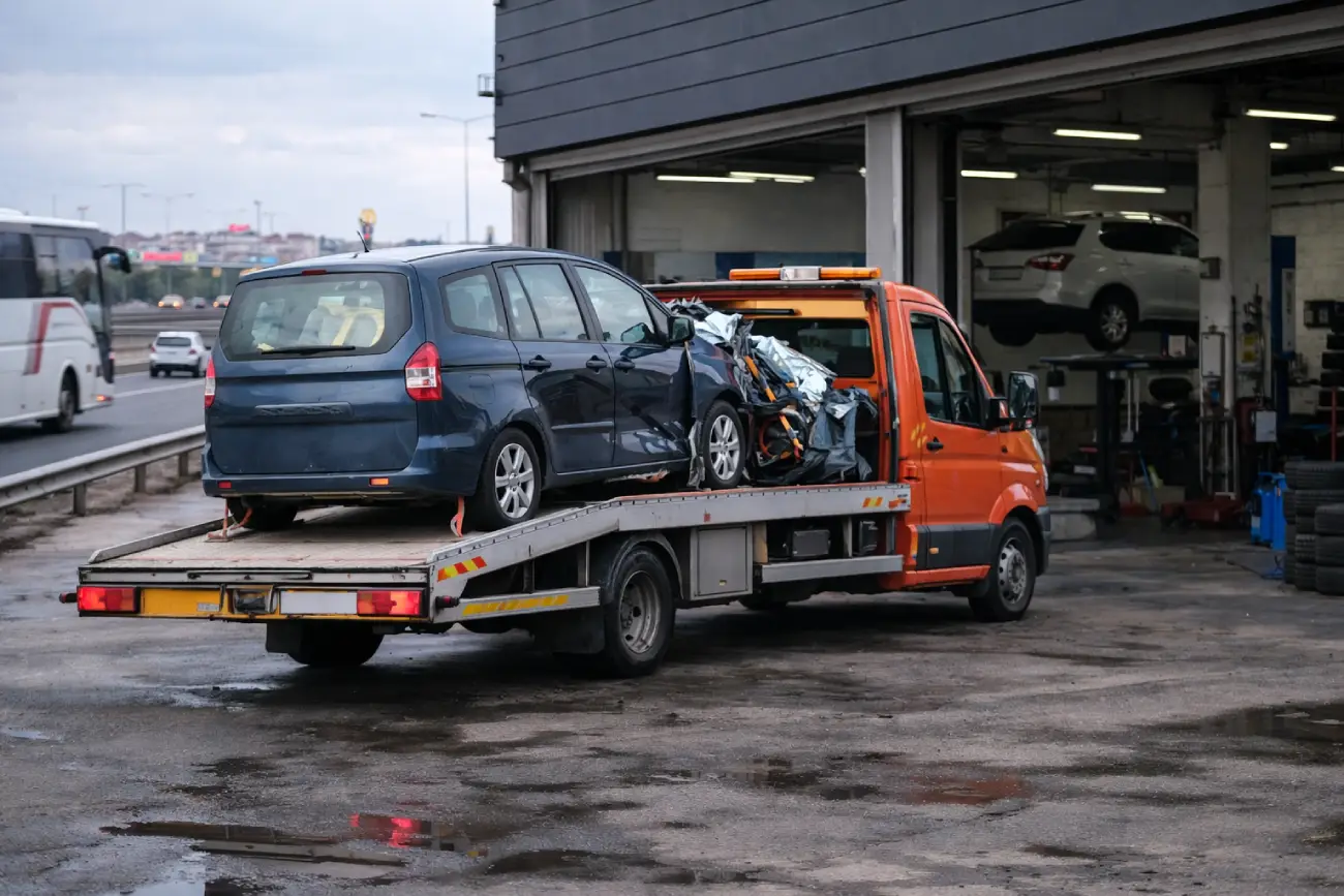 D100 Çorlu oto çekici Tekirdağ yol yardım D100 karayolu çekici hizmeti